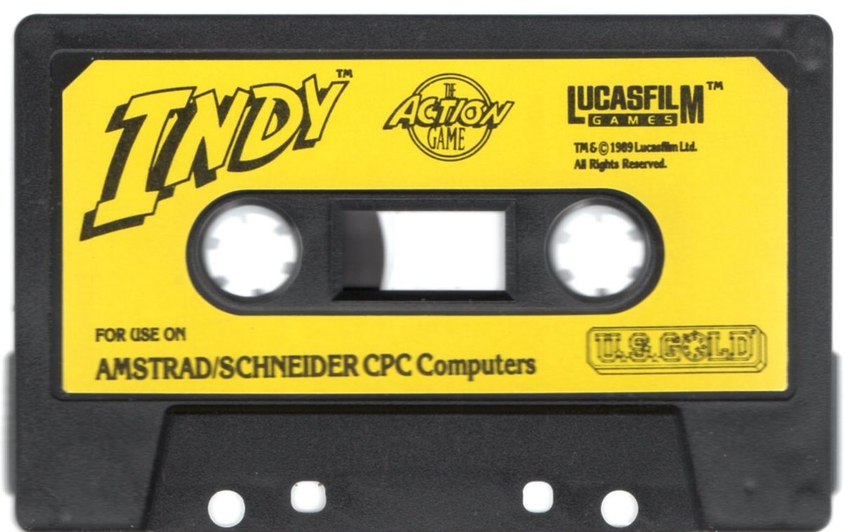 Media for Indiana Jones and the Last Crusade: The Action Game (Amstrad CPC)