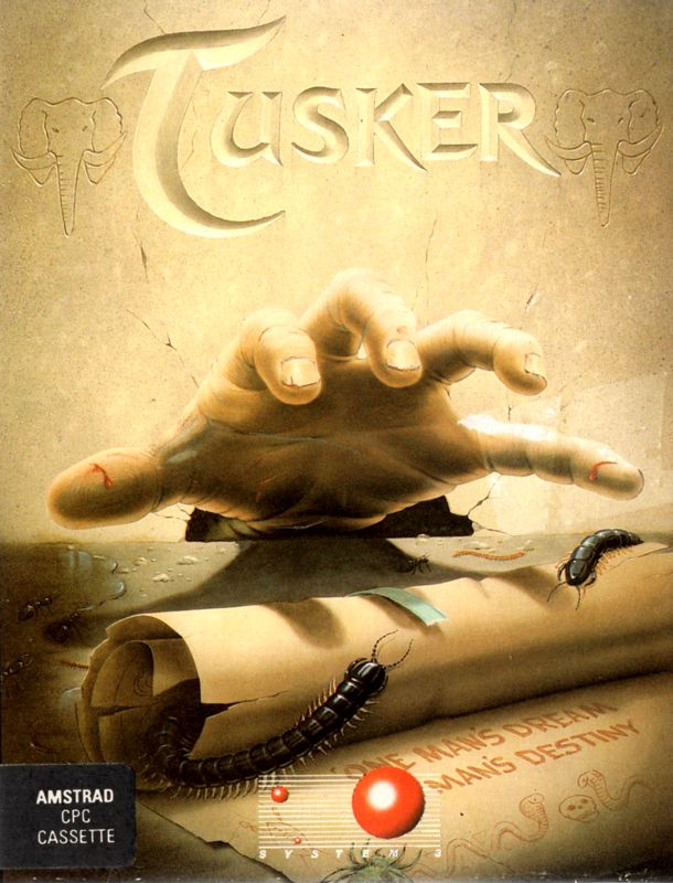 Front Cover for Tusker (Amstrad CPC)