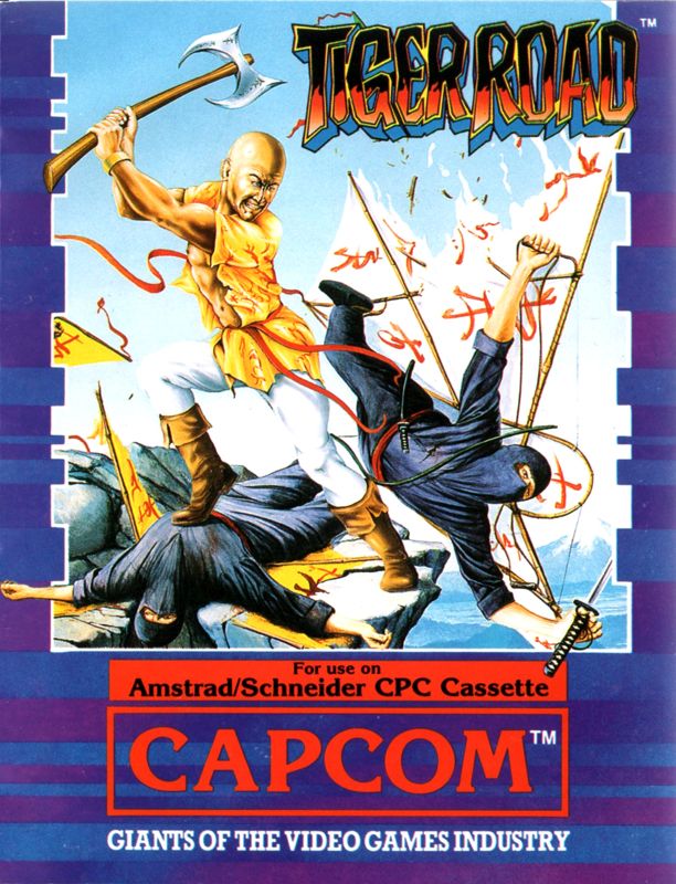 Front Cover for Tiger Road (Amstrad CPC)