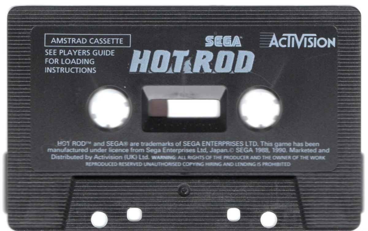 Media for Hot Rod (Amstrad CPC)