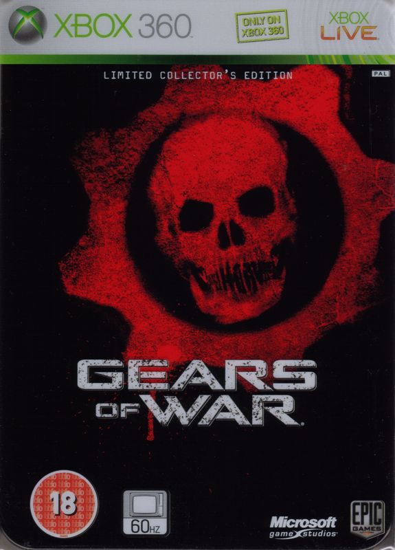 Front Cover for Gears of War (Limited Collector's Edition) (Xbox 360)