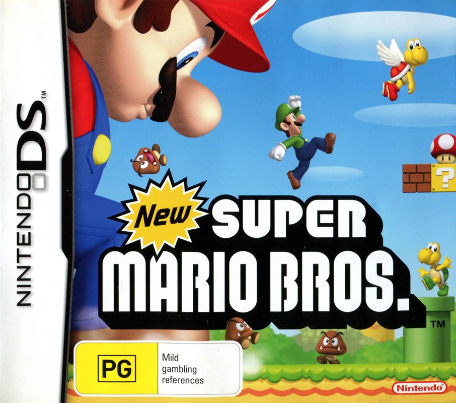 Front Cover for New Super Mario Bros. (Nintendo DS)