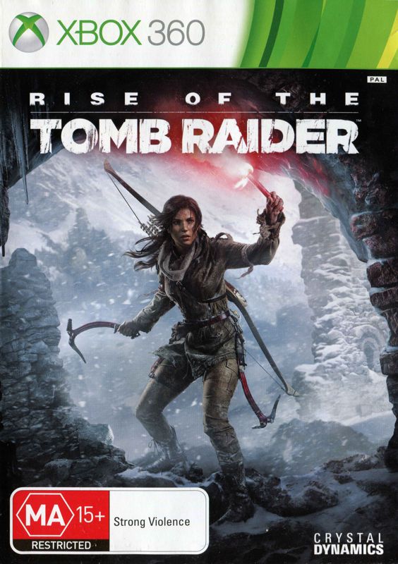 Front Cover for Rise of the Tomb Raider (Xbox 360)