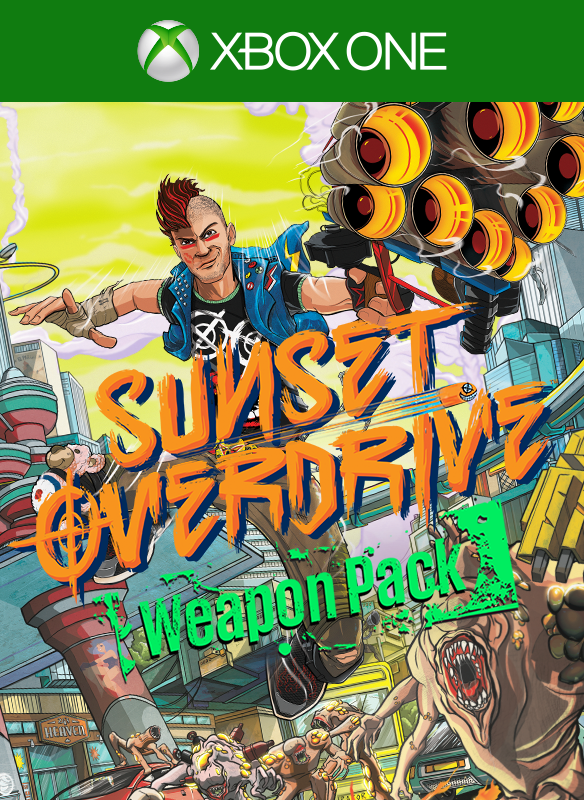 Sunset Overdrive weapon pack, Chaos Squad tweaks, and soundtrack