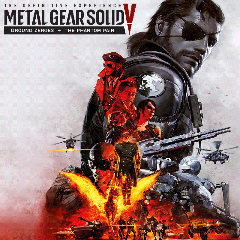 Front Cover for Metal Gear Solid V: The Definitive Experience (PlayStation 4) (download release): 1st version