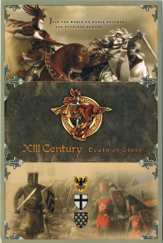 Extras for XIII Century: Death or Glory (Windows): 3 Stickers, pre-cutout