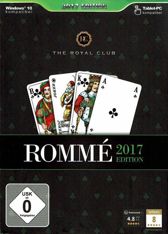 Front Cover for The Royal Club: Rommé (Windows)