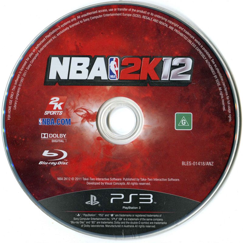 Media for NBA 2K12 (PlayStation 3)