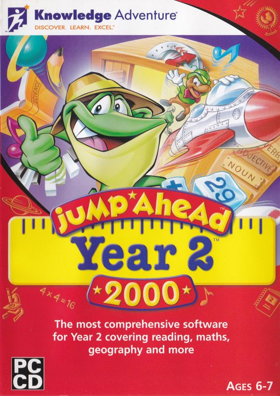 Front Cover for JumpStart 2nd Grade (Windows) (Year 2000 re-release)