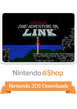 Front Cover for Zelda II: The Adventure of Link (Nintendo 3DS)