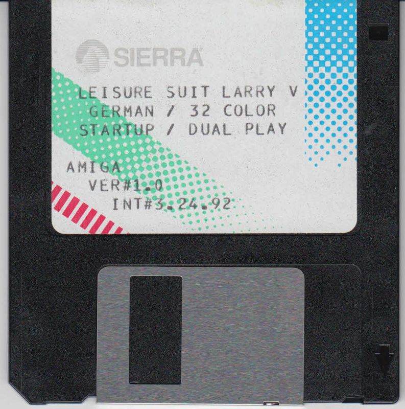 Media for Leisure Suit Larry 5: Passionate Patti Does a Little Undercover Work (Amiga): Startup Disk