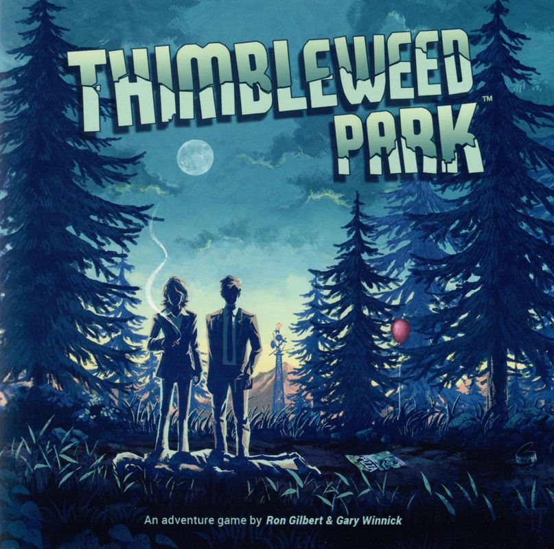 Other for Thimbleweed Park (Big Box Edition) (Linux and Macintosh and Windows) (Fangamer Collector's Game Box (also sold by Limited Run Games)): CD booklet