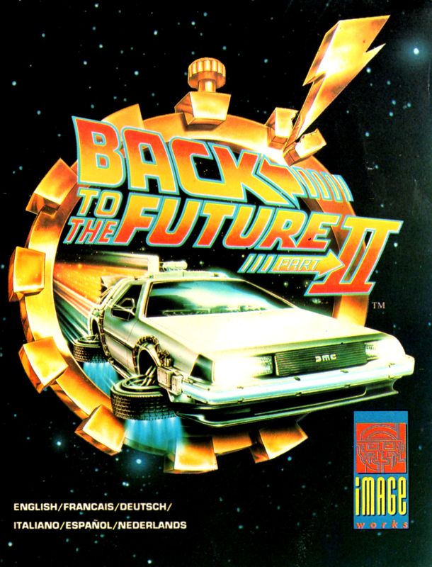 Manual for Back to the Future Part II (Amstrad CPC): Front