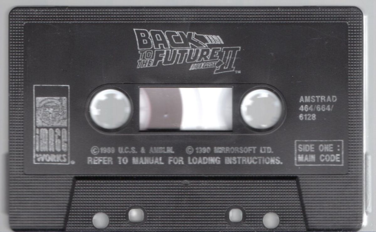 Media for Back to the Future Part II (Amstrad CPC)