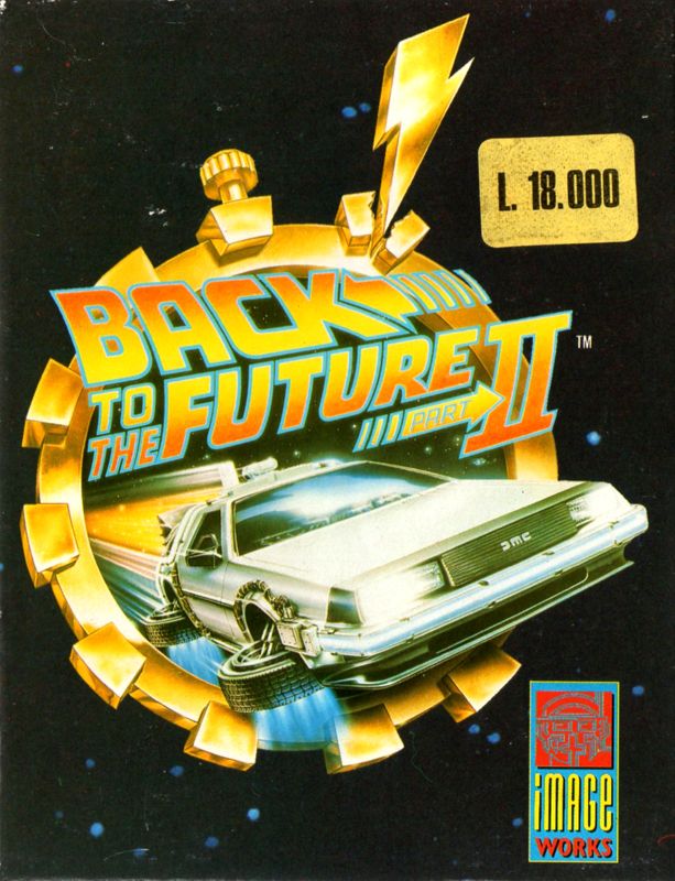 Front Cover for Back to the Future Part II (Amstrad CPC)