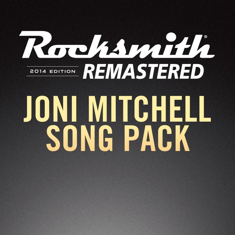 Front Cover for Rocksmith 2014 Edition: Remastered - Joni Mitchell Song Pack (PlayStation 3 and PlayStation 4) (download release)