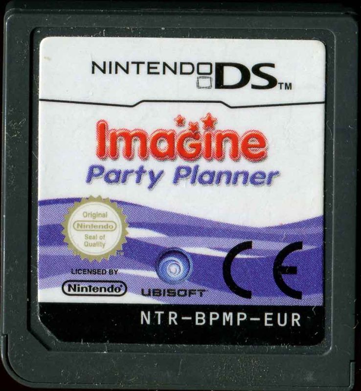 Media for Imagine: Party Planner (Nintendo DS): Front