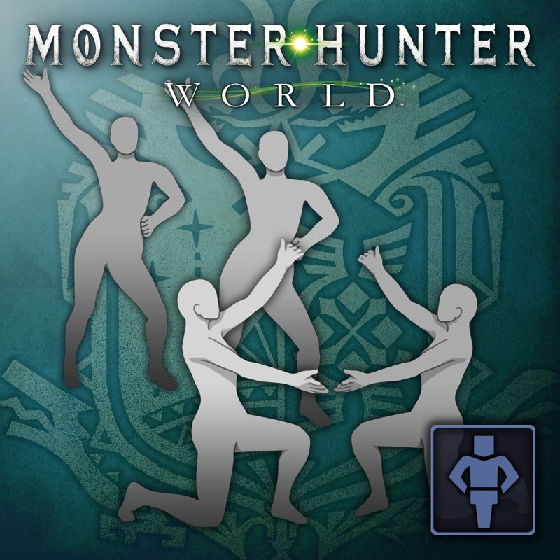 Front Cover for Monster Hunter: World - Additional Gesture Bundle 6 (PlayStation 4) (download release)