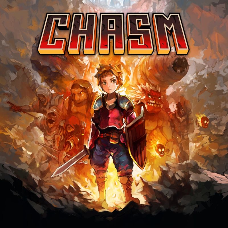 Front Cover for Chasm (PS Vita and PlayStation 4) (download release)