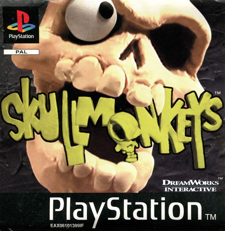 Front Cover for Skullmonkeys (PlayStation)
