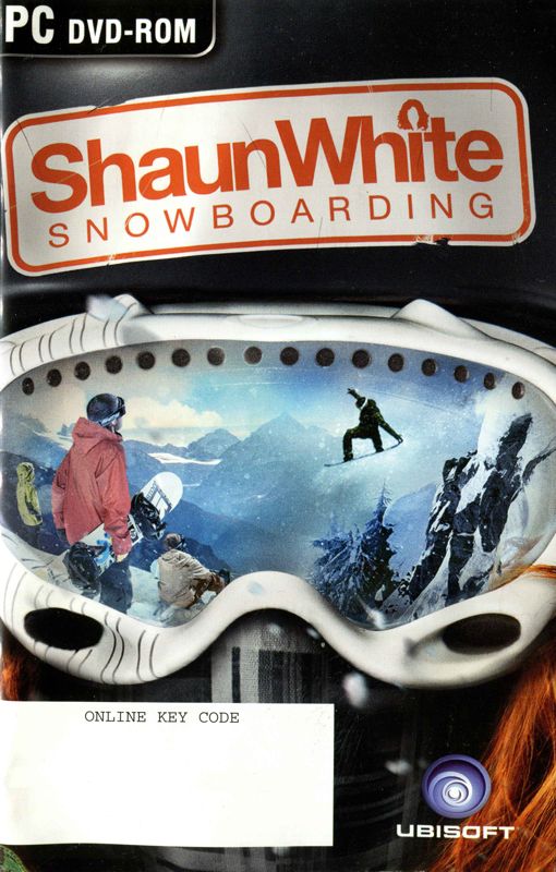 Manual for Shaun White Snowboarding (Windows): Front