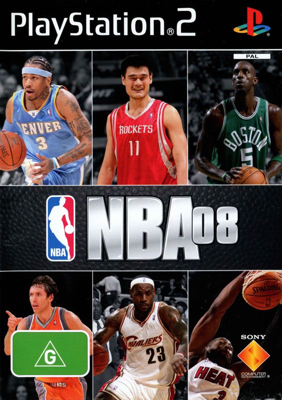 Front Cover for NBA 08 (PlayStation 2)