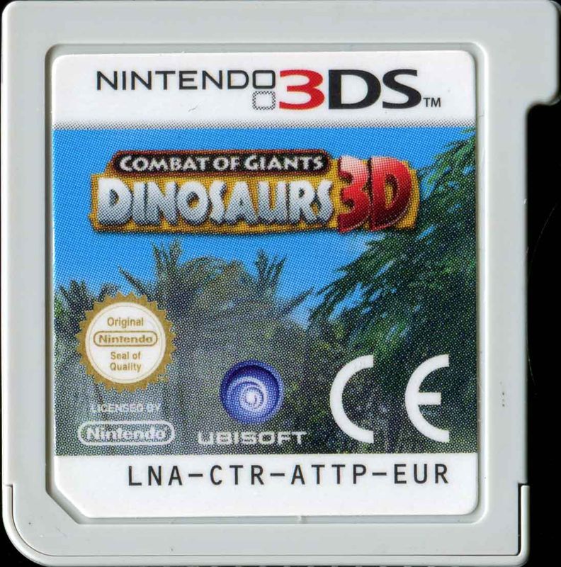Media for Combat of Giants: Dinosaurs 3D (Nintendo 3DS): Front
