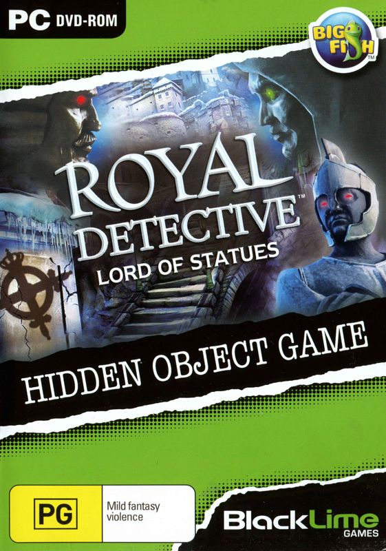 Front Cover for Royal Detective: The Lord of Statues (Windows) (Blacklime Games release)