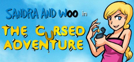 Front Cover for Sandra and Woo in the Cursed Adventure (Linux and Windows) (Steam release)