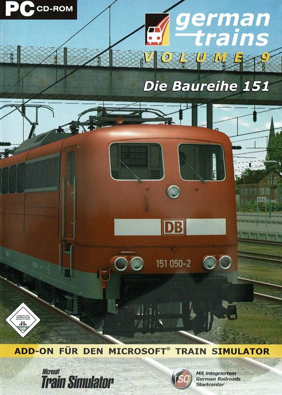 Front Cover for German Trains: Volume 9 - Die Baureihe 151 (Windows)