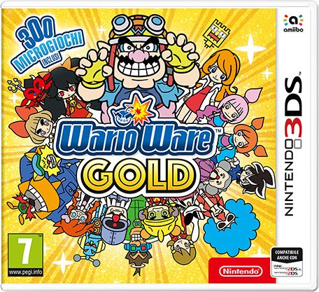 Front Cover for WarioWare: Gold (Nintendo 3DS) (download release)
