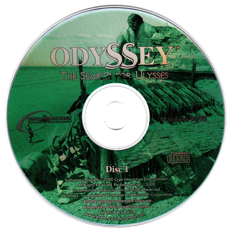 Media for Odyssey: The Search for Ulysses (Windows): Disc 1/2