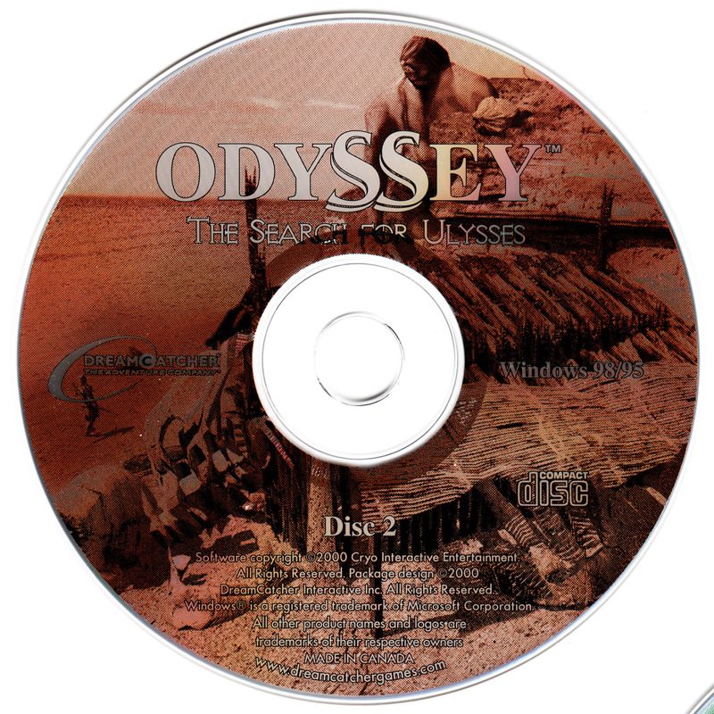 Media for Odyssey: The Search for Ulysses (Windows): Disc 2/2