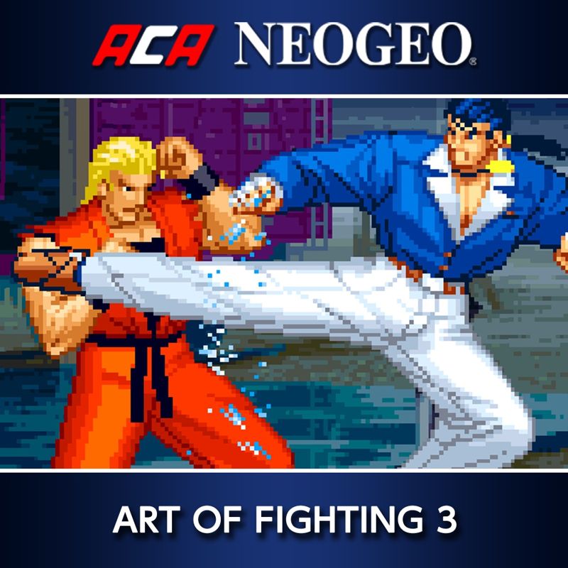 Front Cover for Art of Fighting 3: The Path of The Warrior (PlayStation 4) (download release)