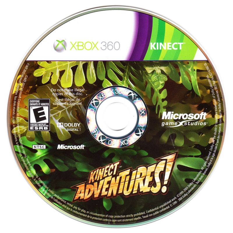Media for Kinect Adventures! (Xbox 360)