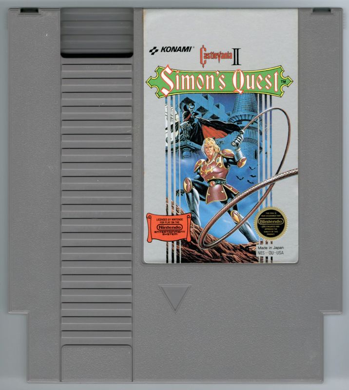 Media for Castlevania II: Simon's Quest (NES)