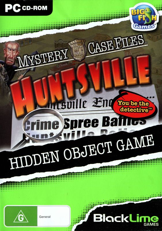 Front Cover for Mystery Case Files: Huntsville (Windows) (Blacklime Games release)