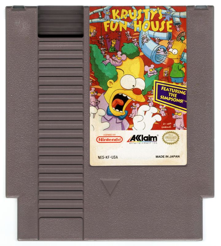 Krusty's Super Fun House cover or packaging material - MobyGames