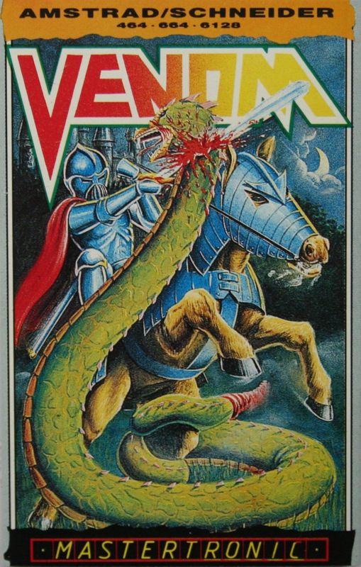 Front Cover for Venom (Amstrad CPC)