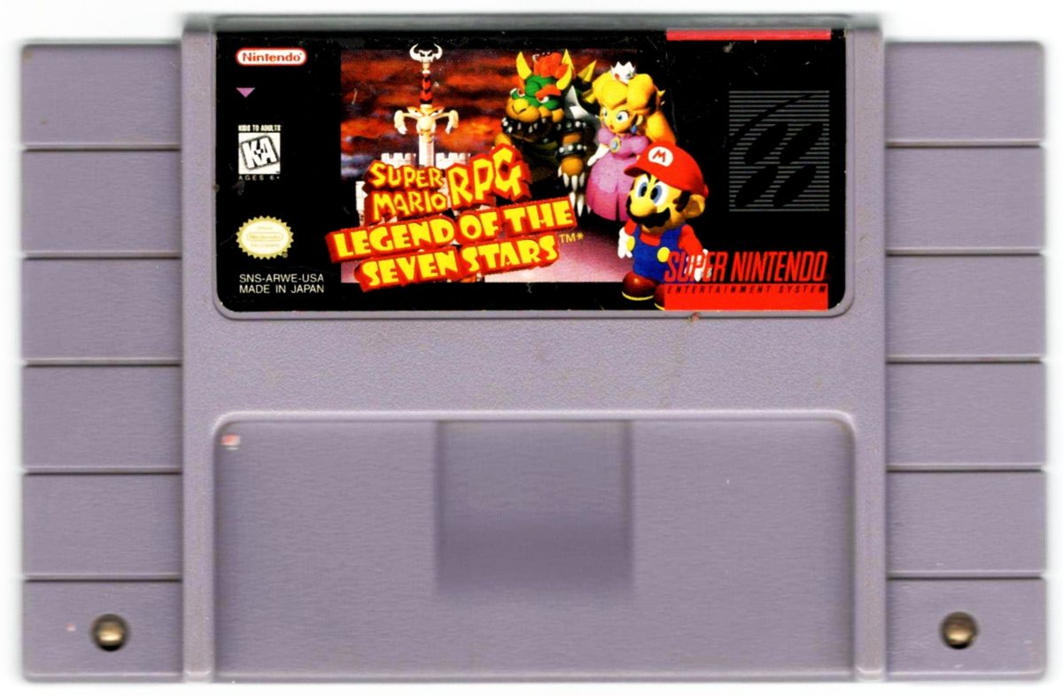 Super mario rpg legend sale of the seven stars snes