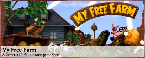 Front Cover for My Free Farm (Browser): English version
