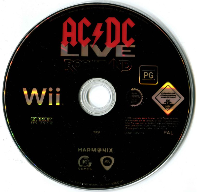 Media for AC/DC Live: Rock Band - Track Pack (Wii)
