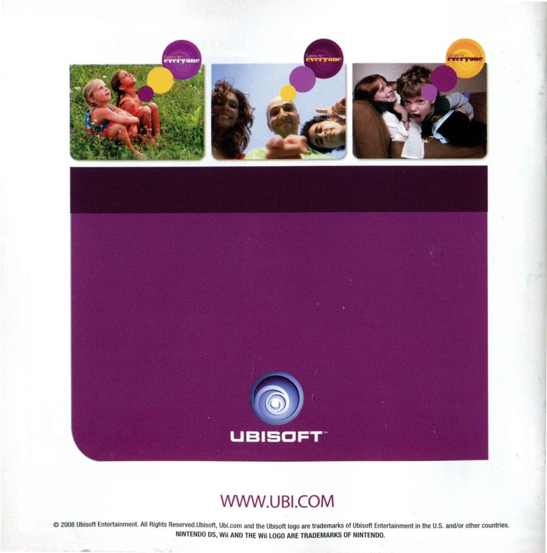 Advertisement for My Weight Loss Coach (Nintendo DS): Back