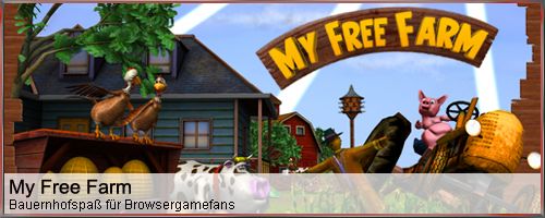 Front Cover for My Free Farm (Browser): German version