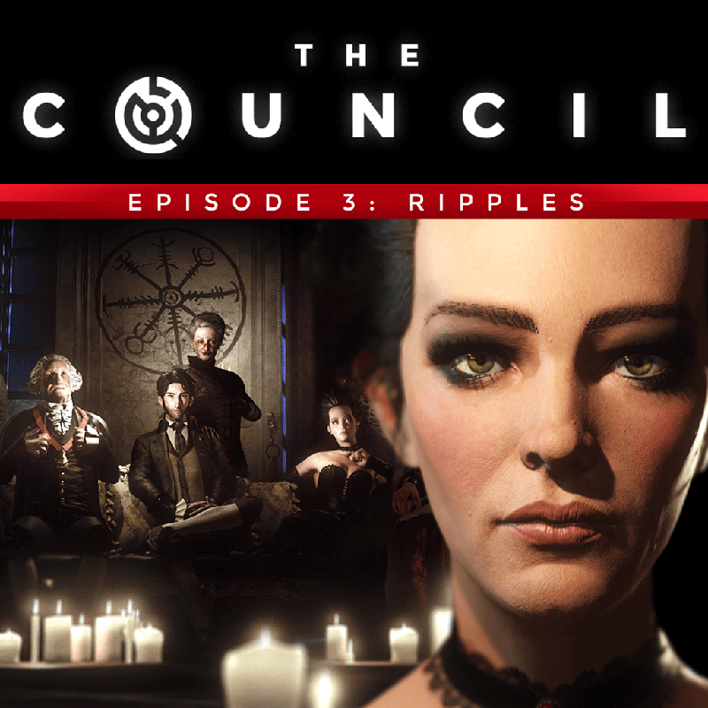 Front Cover for The Council: Episode 3 - Ripples (PlayStation 4) (download release)