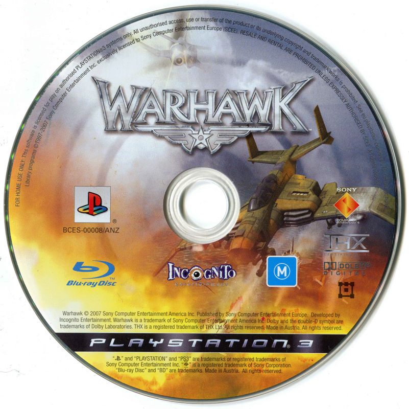 Media for Warhawk (PlayStation 3)