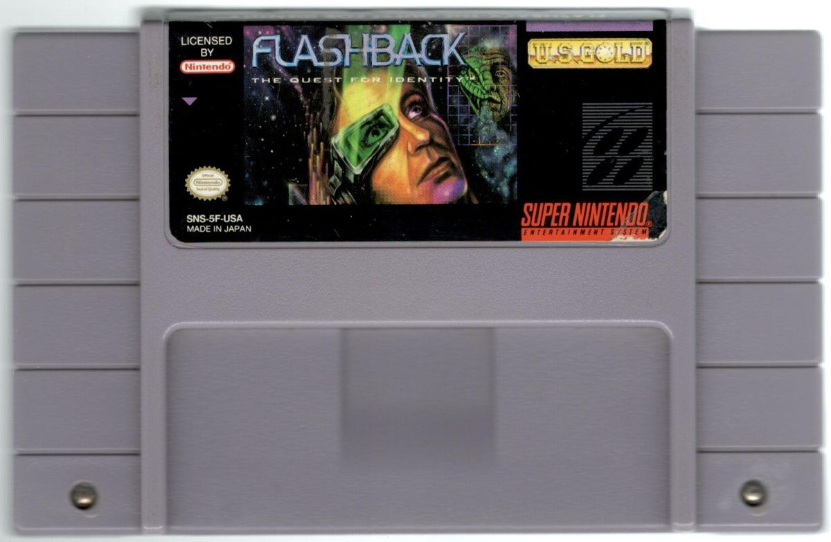 Media for Flashback: The Quest for Identity (SNES): Front