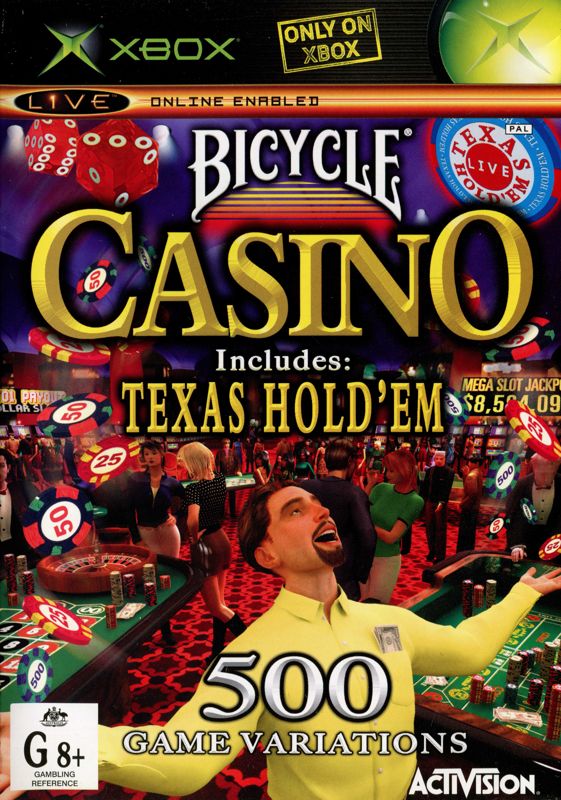 Front Cover for Bicycle Casino (Xbox)