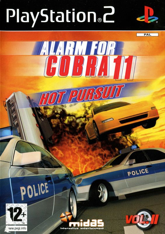 Front Cover for Alarm for Cobra 11: Hot Pursuit (PlayStation 2)