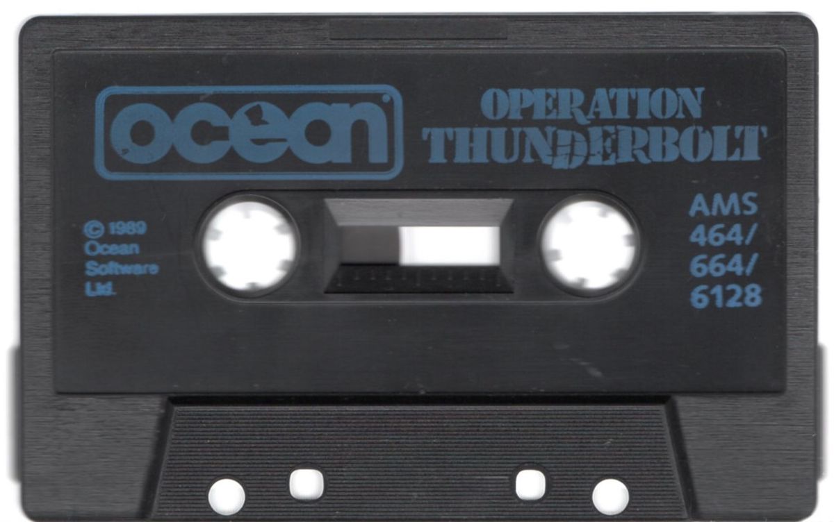 Media for Operation Thunderbolt (Amstrad CPC)